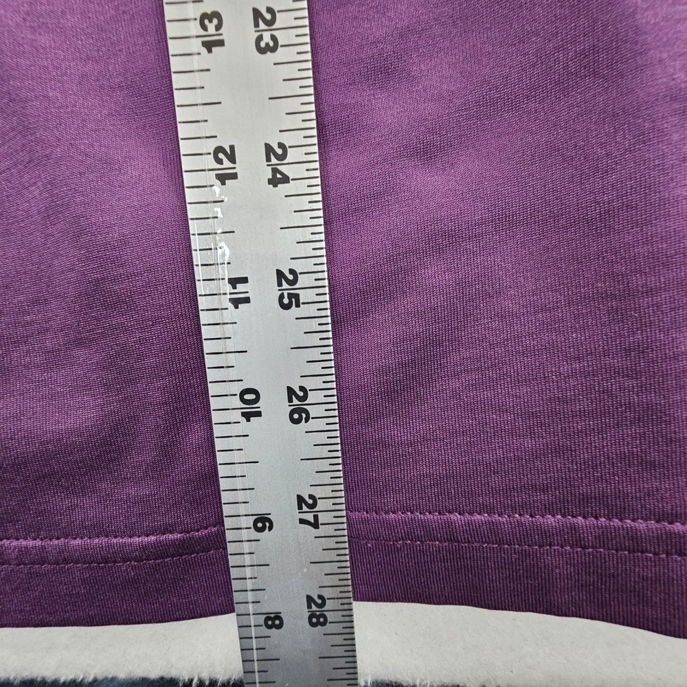 TravisMathew Mens Purple Pima Cotton Blend Short Sleeve Pocket Polo Shirt Size M - Picture 5 of 10